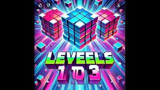 Geometry Dash levels 1 to 3