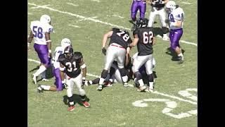 Valdosta State Blazer Football vs. University of Central Arkansas, October 24, 1998