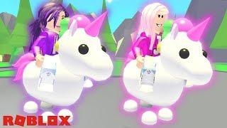 TWIN UNICORN PETS ON ADOPT ME! / ROBLOX