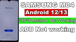 Samsung M04 FRP Bypass (Android 12/13) No *#0*# | No ADB | One Click FRP Bypass