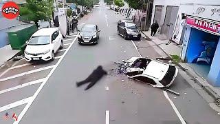 199 SHOCKING Car Crashes Moments Compilation 2024: Idiots in Cars Caught On Camera #2