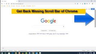 How to Fix Scroll Bar Is Not Showing in Chrome on Windows