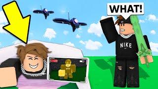 Using DRONES to CHEAT in Hide & Seek.. (Roblox Bedwars)