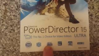 Just a look at Cyberlink Powerdirector 15 Ultra.