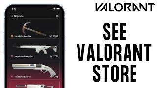 How To See Valorant Store On Phone | View Valorant Shop (Full Guide)