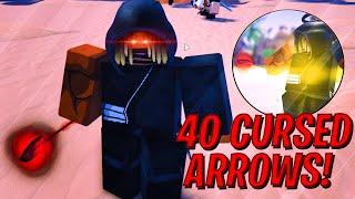 I Used 40 CURSED ARROWS In Roblox Project Star (RAREST ARROWS)