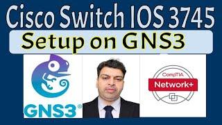 Setup Cisco Switch IOS 3745 12.4 on GNS3