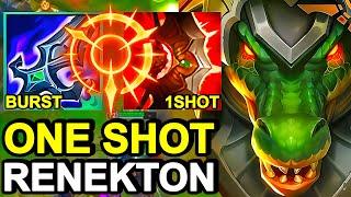 Wild Rift China Renekton Jungle - 23KILL ONE SHOT BURST RENEKTON BUILD RUNES - CHINA OFF META JUNGLE