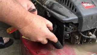 Toro Personal Pace Mower Primer Bulb Split and Needs Replacement - Easy DIY Fix