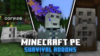 Best Survival Addons For MCPE 1.19+