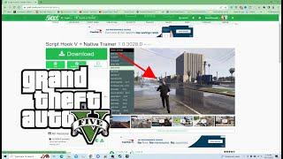 How to Install Script Hook V 1.0.3028.0 GTA 5 MODS