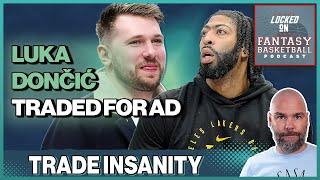 Luka Doncic Traded For Anthony Davis | Lakers & Mavs Pull Off Insane NBA Trade