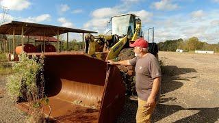 Will It Start? Abandoned Komatsu Loader.Landowner FILED Paper work