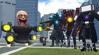 NEW RESURRECTED SCIENTIST SKIBIDI TOILET VS TITAN TV MAN/CAMERAMAN AND SPEAKERMAN In Garry's Mod!