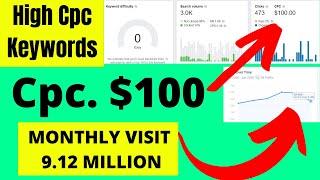 Top 6 High Cpc Keywords In Usa | Highest Paying Adsense Niches | High Cpc Country | Most Expensive