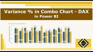 MOM Variance % in Combo Chart | DAX | Power BI