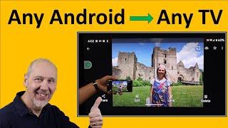 ANY Android Phone to ANY TV -  Screen Mirror -  For Non Techies