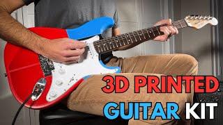 Stratocaster 3D Printed Guitar KIT Build! PRINT. BUILD. PLAY.