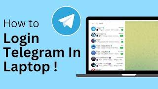 How To Login Telegram In Laptop !