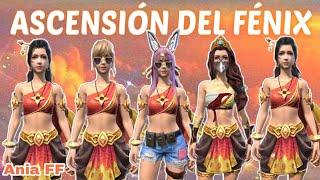 Combinaciones con el set ASCENSIÓN DEL FÉNIX // Free Fire // Ania FF