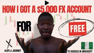 Unlock a FREE $5k Trading Account | 19yr Old's Journey To Success In Uni