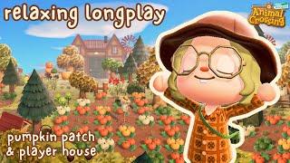 Relaxing Longplay (with commentary) - Pumpkin Patch & Player House 