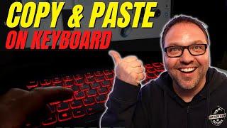 How to Copy and Paste on Keyboard - Windows PC 