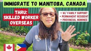 MAG IMMIGRATE SA MANITOBA, CANADA, WITH SUPPORT  FROM FAMILY OR FRIEND #canada #canadaimmigration