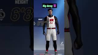 So I created the most rare build in 2k 