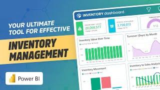 Master Inventory Control with Power BI Inventory Management Dashboard!