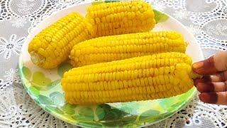 Easy Way Sweet corn recipe/How to cook corn simple tricks #shorts / sweet corn chaat/Bhutta chhalli