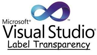 VB.NET - How to make a label background transparent.