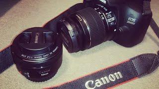 Canon EOS 2000D camera unboxing and short review