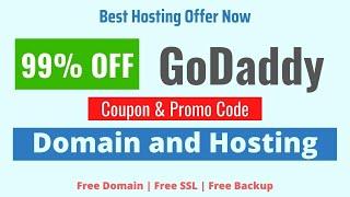 99% OFF GoDaddy Coupon Code June 2024