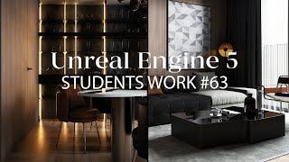 Student's work #63 in Unreal Engine 5 | Interior in Unreal Engine at ARHI.TEACH graphics school