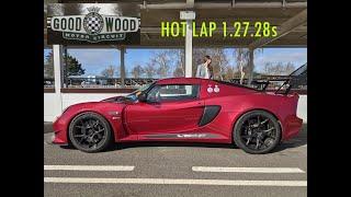 Lotus Exige V6 Cup Goodwood Fast Lap 1min27.28sec