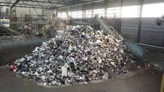 Elektronikschrott Recycling bei Immark Drohnenaufnahmen