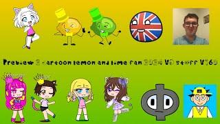 Preview 2 cartoon lemon and lime fan 2024 VD stuff V160