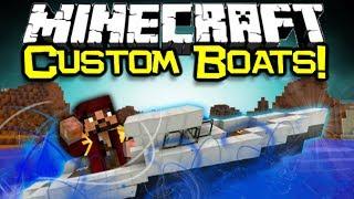 Minecraft ARCHIMEDES SHIPS MOD Spotlight! - Advanced Boat Creation! (Minecraft Mod Showcase)