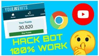 YouLikeHits BOT for CHROME 100% WORK 2022 | HACK | SUBSCRIBERS | LIKES | YOUTUBE