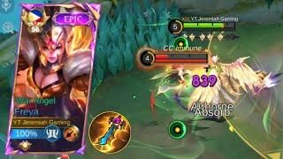 FIRST BUILD TO COUNTER ENEMIES??! ( MUST WATCH) FREYA BEST BUILD 2025 -MLBB