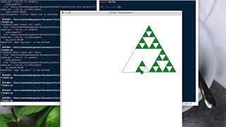 Python Sierpinski's triangle code