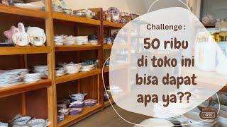 Belanja 50ribu di toko piring yang udah ditonton 12.000 kali!