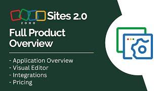 Zoho Sites 2.0 Full Product Overview