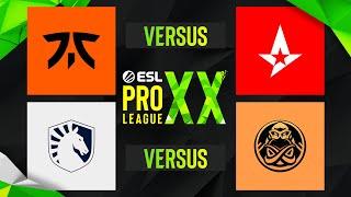 ESL PRO LEAGUE SEASON 20 - fnatic vs Astralis | Team Liquid vs ENCE