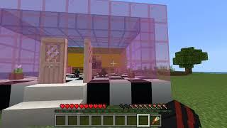 I made a Unique Glass House In Minecraft (Part-1)