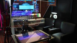 How To Make A DIY Teleprompter [Presidential Teleprompter]