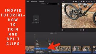 iMovie Tutorial- How to Trim and Split Clips 2020