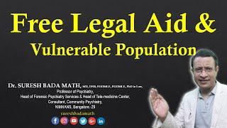 Free Legal Aid for Vulnerable Population (Legal Services Authority Act, 1987) NALSA Day (Nov 9)