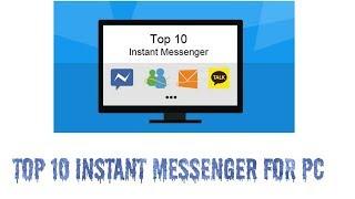 Instant Messaging Apps For Pc, Computer, Laptop